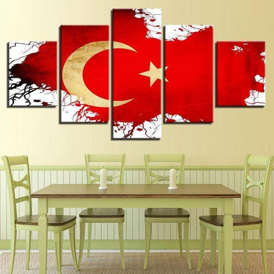 Cool Flag Wall Art Canvases