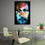 Cosmic Jesus Face 1 Panel Canvas Wall Art Dining Room