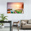 Countryside & Boats 1 Panel Canvas Wall Art Dining Room