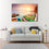 Countryside & Boats 1 Panel Canvas Wall Art Living Room