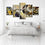 Creation Of Adam Cubism 5 Panels Canvas Wall Art Bedroom