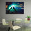 Crowd At A Music Concert Canvas Wall Art  Office