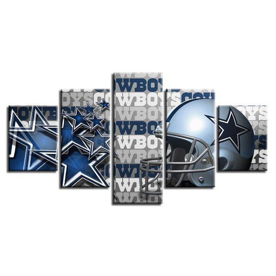 Dallas Cowboys Football Canvas Wall Art Prints