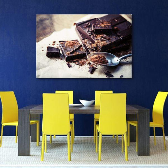 Dark Chocolates Canvas Wall Art Dining Room