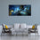 Dark Colored Sky 3 Panels Abstract Canvas Wall Art Living Room