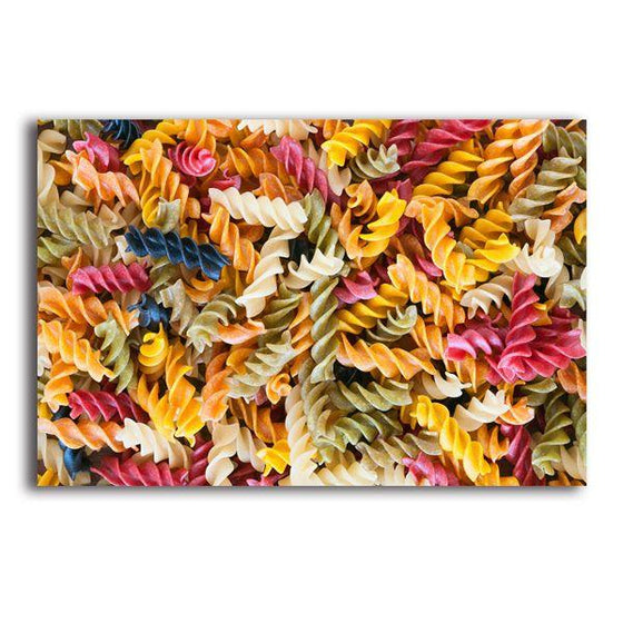 Delectable Pasta 1 Panel Canvas Wall Art