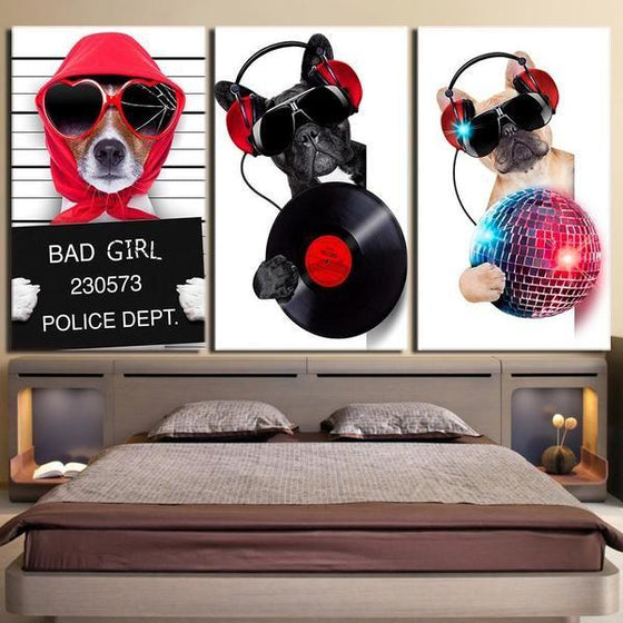 Dogs In Cars Wall Art Decors