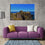 Dunnottar Castle In Scotland Canvas Wall Art Living Room