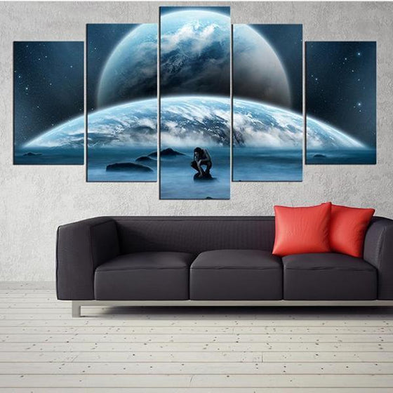 Earth View Wall Art Decors