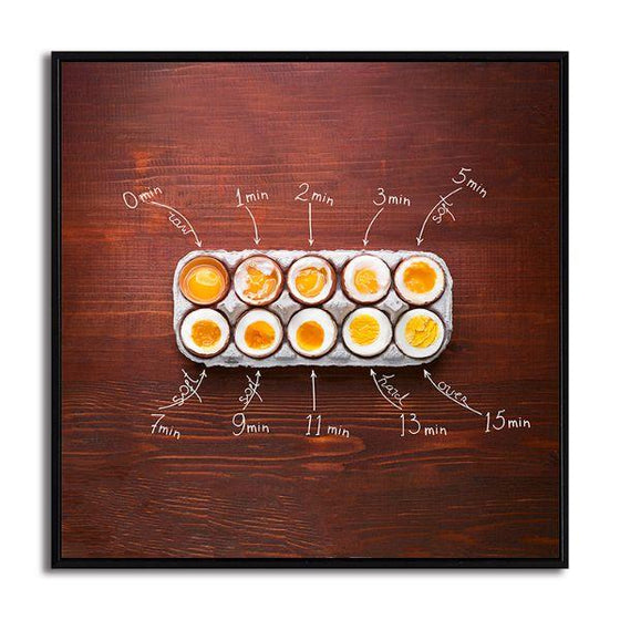 Eggs In Paper Tray Canvas Wall Art Print