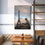 Eiffel Tower & Statue Canvas Wall Art Dining Room