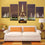 Eiffel Tower Architecture Wall Art Canvas