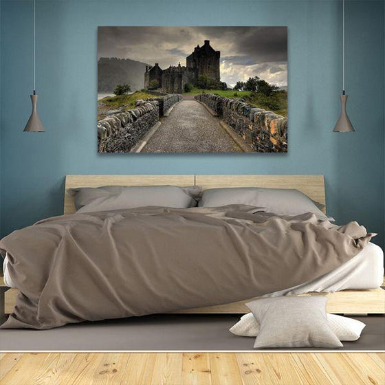 Eilean Donan Castle Canvas Wall Art Bedroom