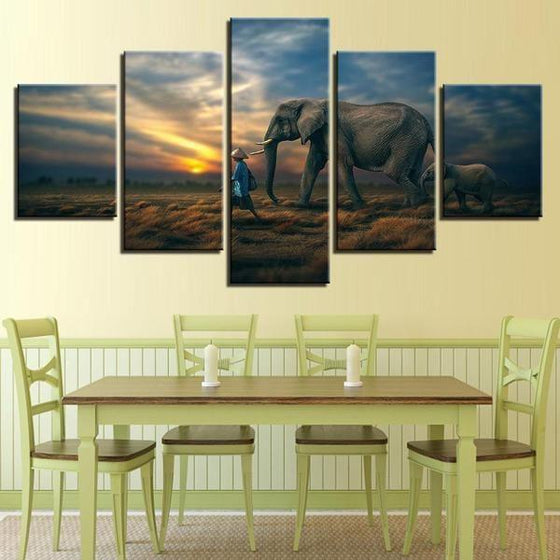 Elephant Wall Art For Nursery Decor