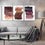 Eye Shadow Swatches 3 Panels Canvas Wall Art Living Room