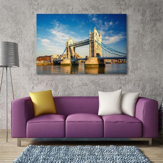 Famous Tower Bridge Canvas Wall Art Living Room