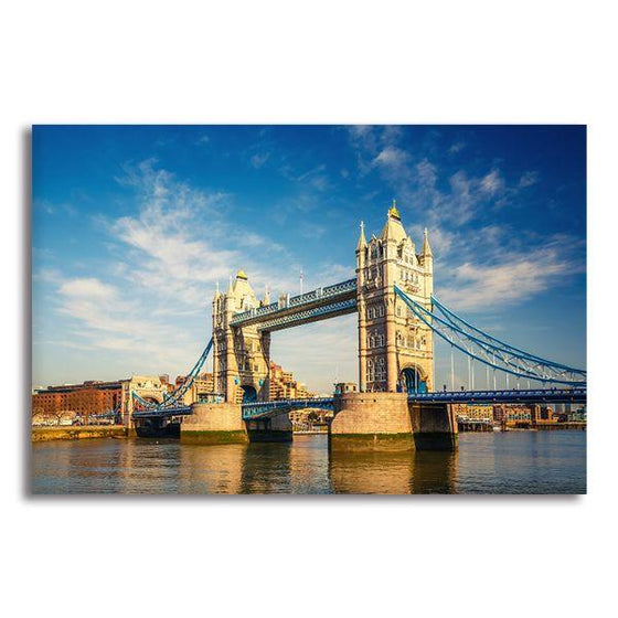 Famous Tower Bridge Canvas Wall Art