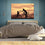 Father & Son Bonding Canvas Wall Art Bedroom