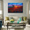 Field Of Red Poppies Wall Art Living Room