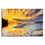 Fishing Boats And Sunset Canvas Wall Art