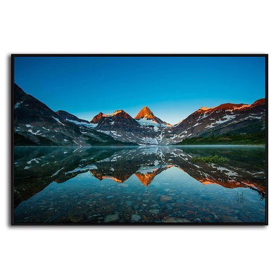 Mountain Lake 1 Panel Canvas Wall Art