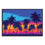 Tall Palm Trees Silhouette Canvas Art