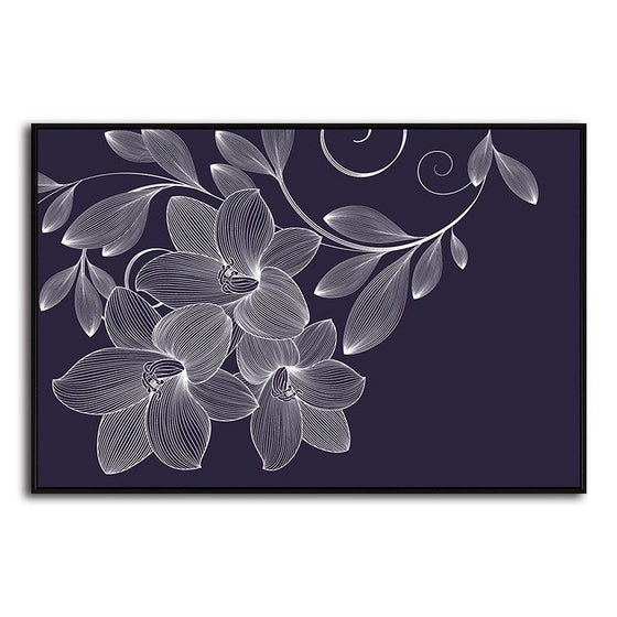 Romantic Flowers Canvas Art