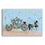 Floral Carriage Canvas Wall Art