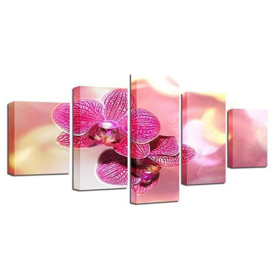 Red Moth Orchid Canvas Wall Art Ideas