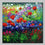 Hand Painted Flower Garden Canvas Art