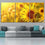 Flowers Metal Wall Art Canvases