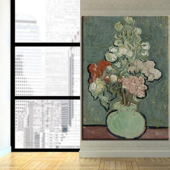 Flowers Van Gogh Wall Art Living Room