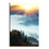 Foggy Mountain Sunrise Canvas Wall Art