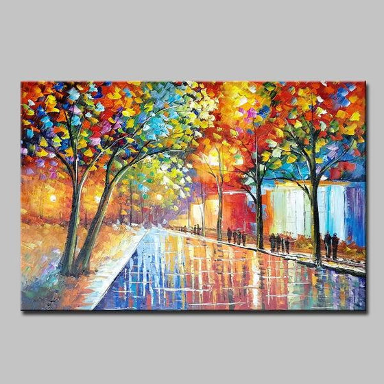 scene canvas painting home decor