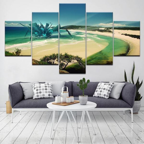 Majestic Beach Canvas Wall Art Set