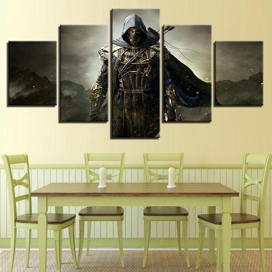 God Steal Inspired Canvas Wall Art Dining Room