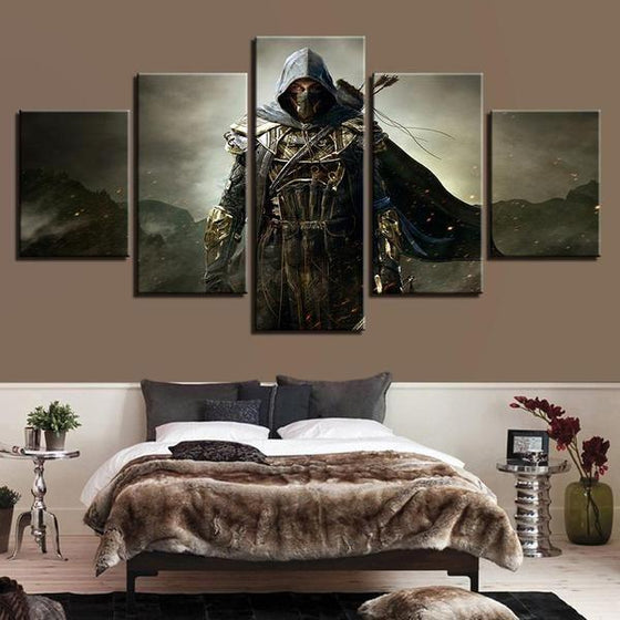 God Steal Inspired Canvas Wall Art Bedroom