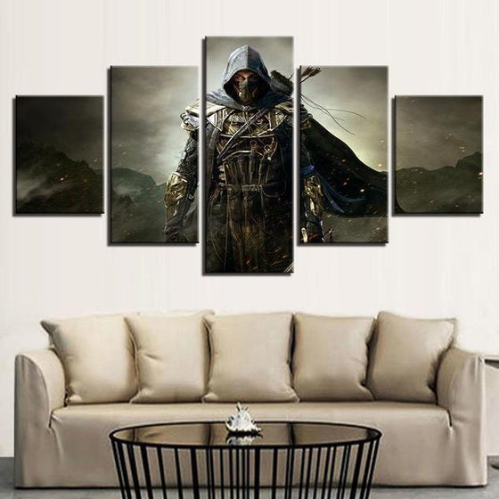 God Steal Inspired Canvas Wall Art Living Room