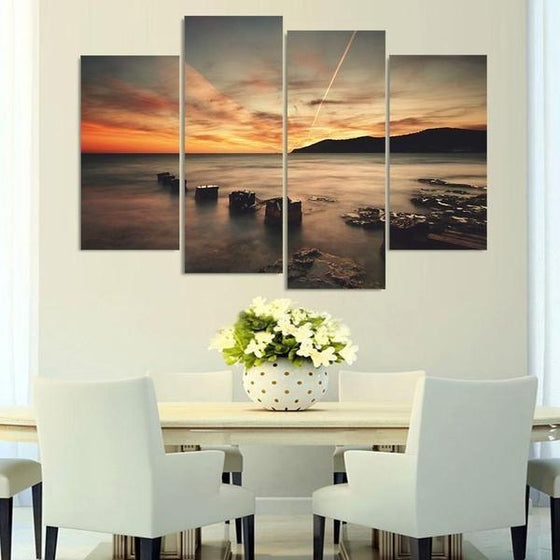 Framed Sunset Wall Art Ideas