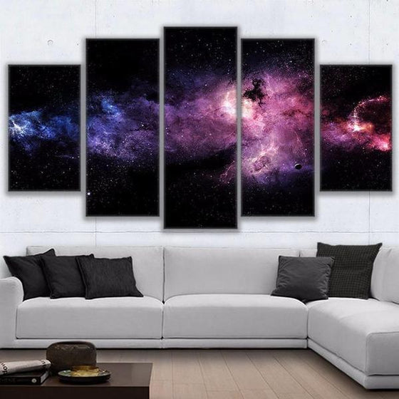 Galaxy Themed Wall Art Print