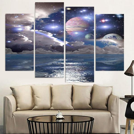 Galaxy Wall Art Living Room