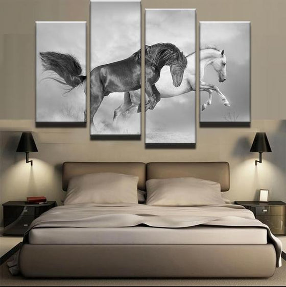 Galloping Horses Wall Art Print