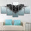 Game Of Thrones Inspired Crow Canvas Wall Art Living Room