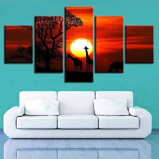 Giraffe Wall Art