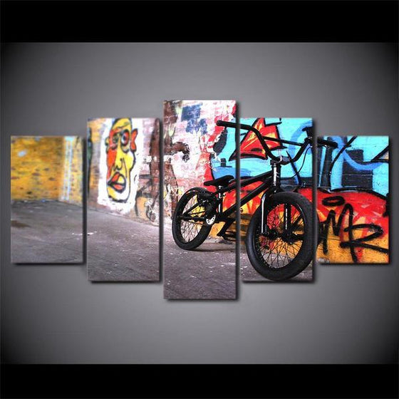 Graffiti Inspired Wall Art Canvas
