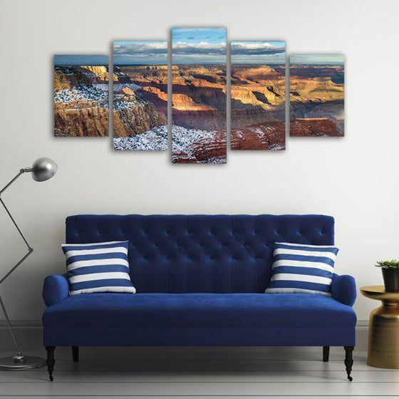 Grand Canyon West 5 Panels Canvas Wall Art Decor