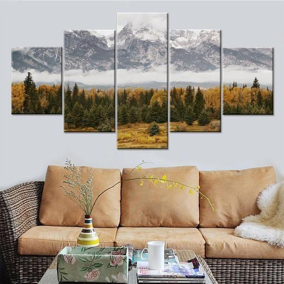 Great Smoky Mountains Wall Art Canvas