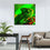 Green Chameleon Canvas Wall Art Print