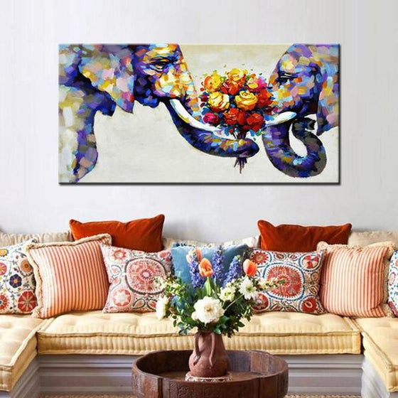 Hand-Painted Art Oil Painting Wall Decor Canvas
