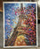 Hand Painted Eiffel Tower Canvas Wall Art
